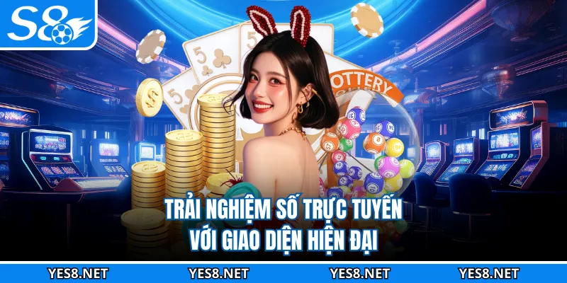 Trải nghiệm số trực tuyến với giao diện hiện đại